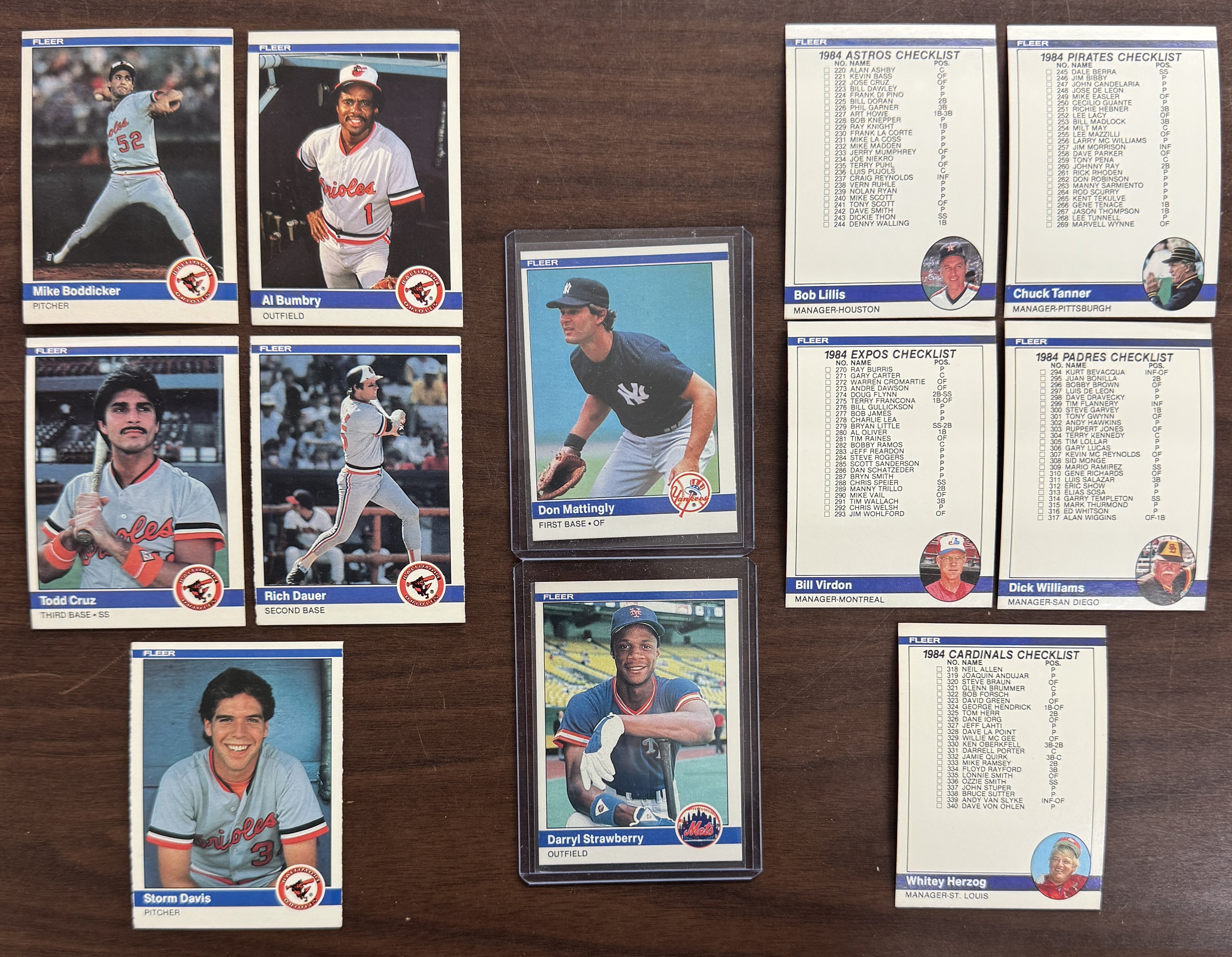 1984 Fleer Baseball Complete Set (660) NM
