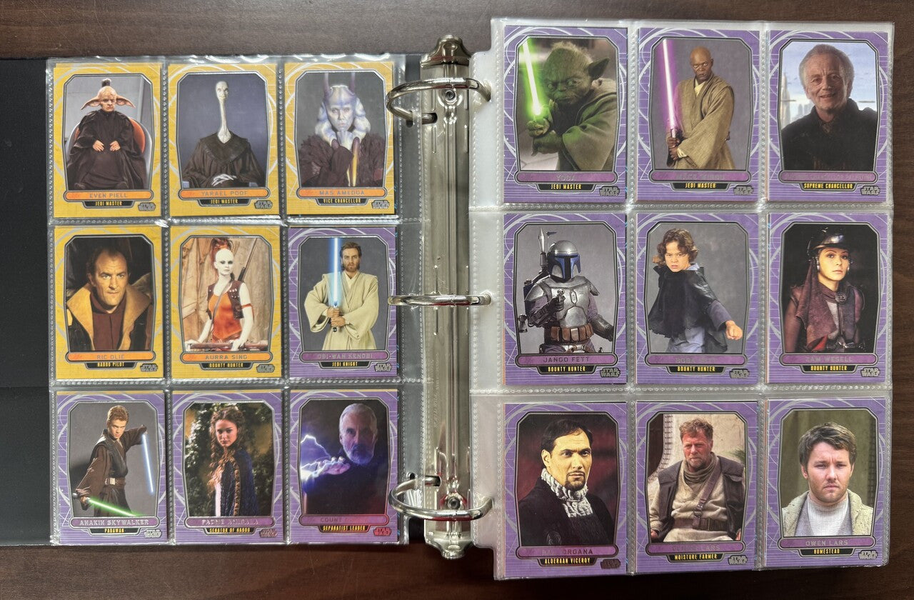2012/13 Topps Star Wars Galactic Files Complete Set (700) W/ Inserts