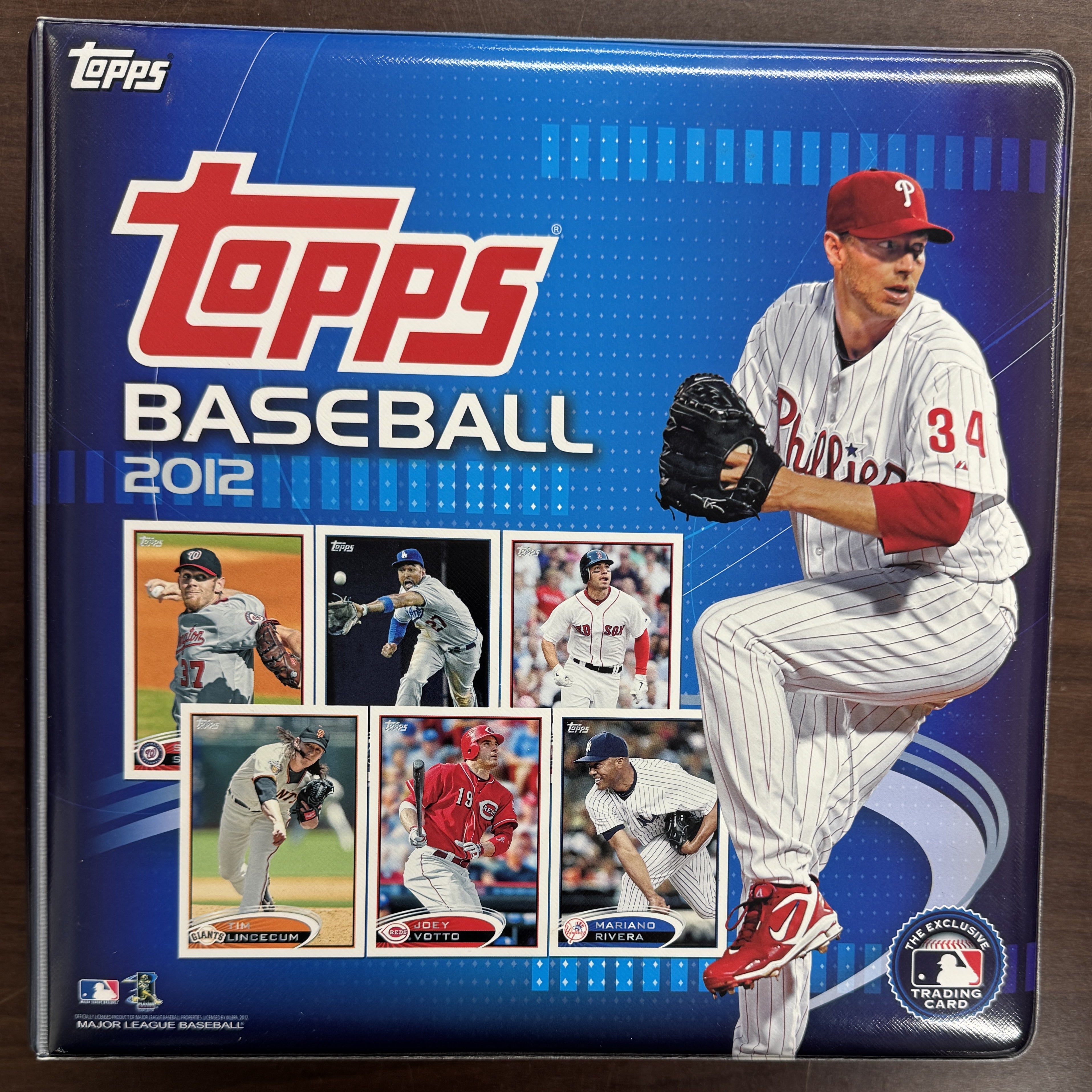 2012 Topps Baseball Set with Topps Binder NM