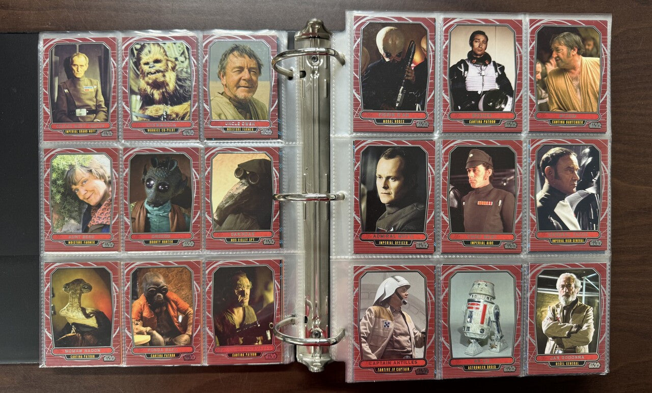2012/13 Topps Star Wars Galactic Files Complete Set (700) W/ Inserts