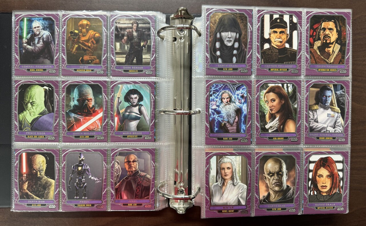 2012/13 Topps Star Wars Galactic Files Complete Set (700) W/ Inserts