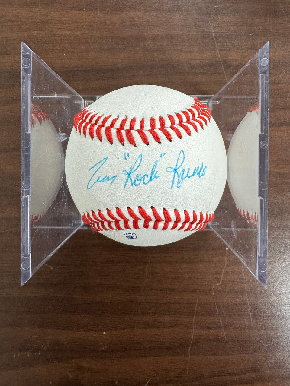 Tim "Rock" Raines Signed Autographed Rawlings Official League Baseball JSA