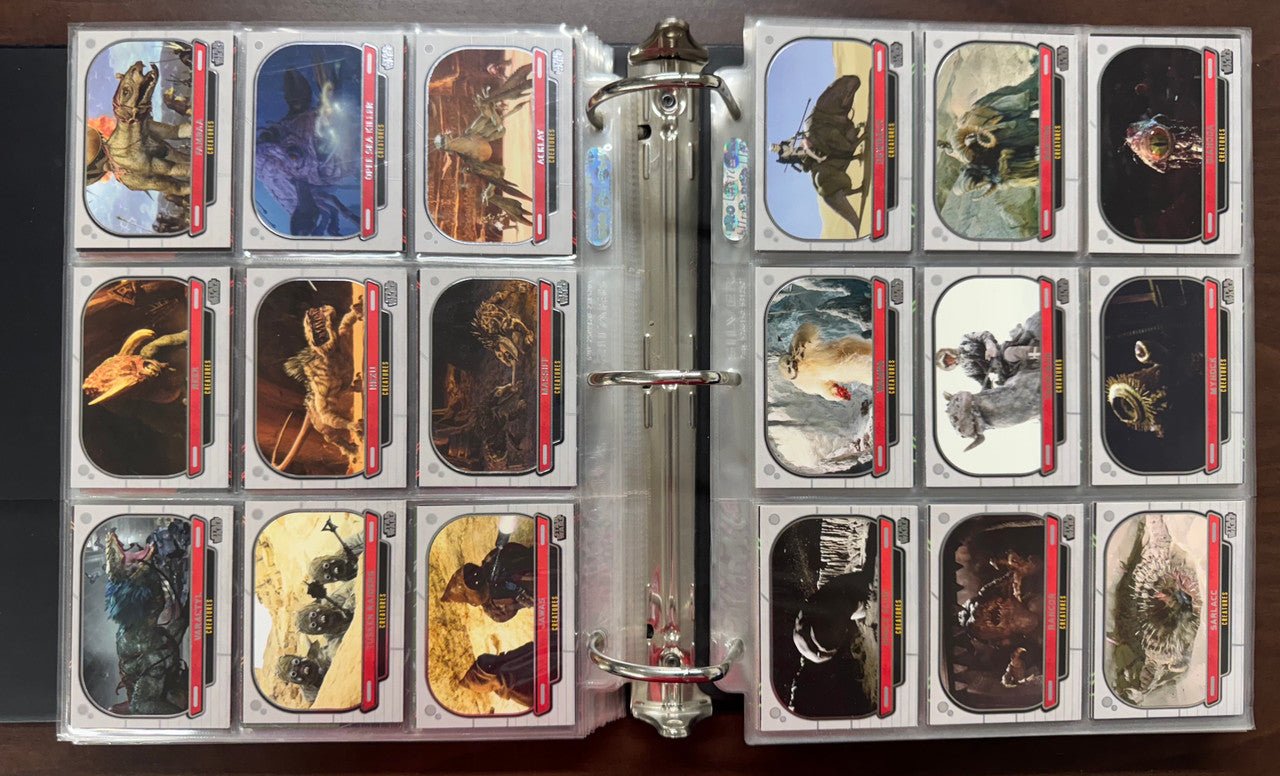 2012/13 Topps Star Wars Galactic Files Complete Set (700) W/ Inserts