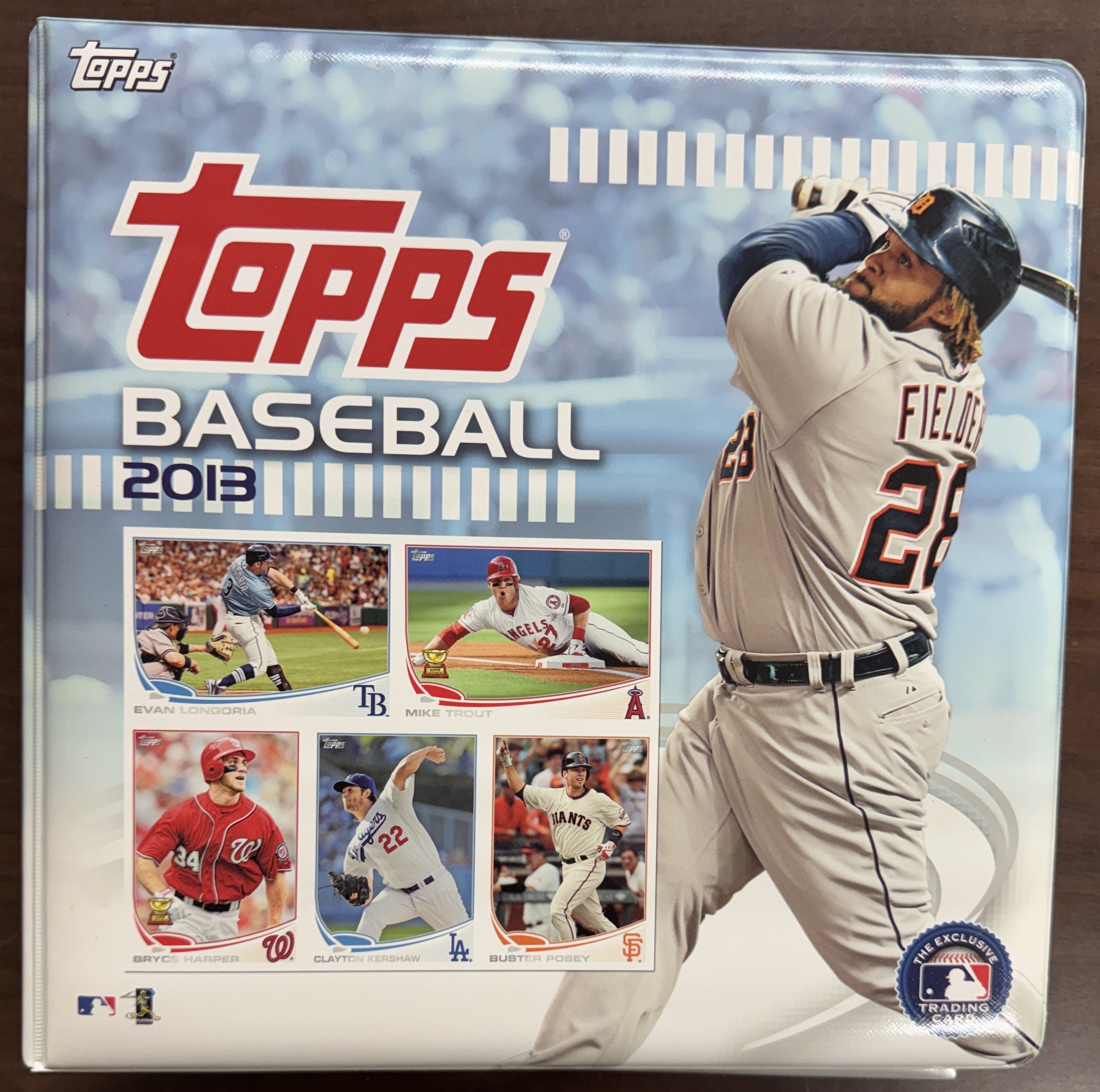 2013 Topps Baseball Set with Topps Binder NM