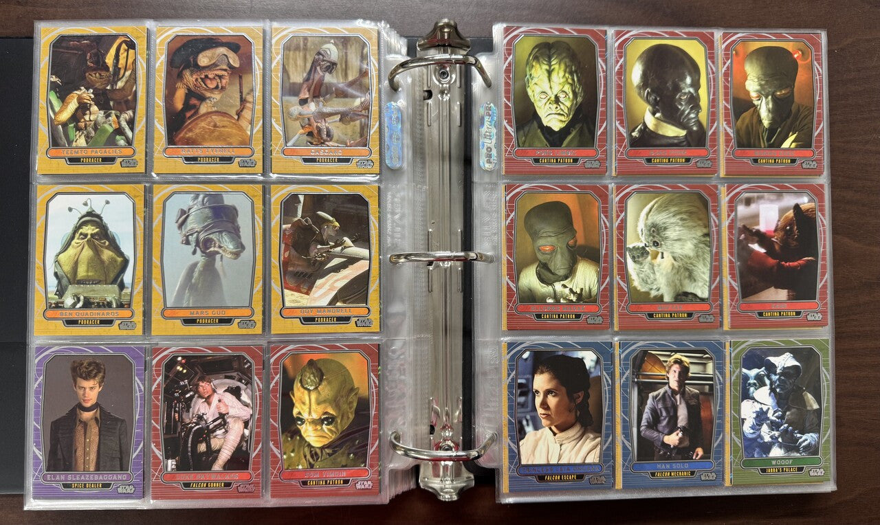 2012/13 Topps Star Wars Galactic Files Complete Set (700) W/ Inserts