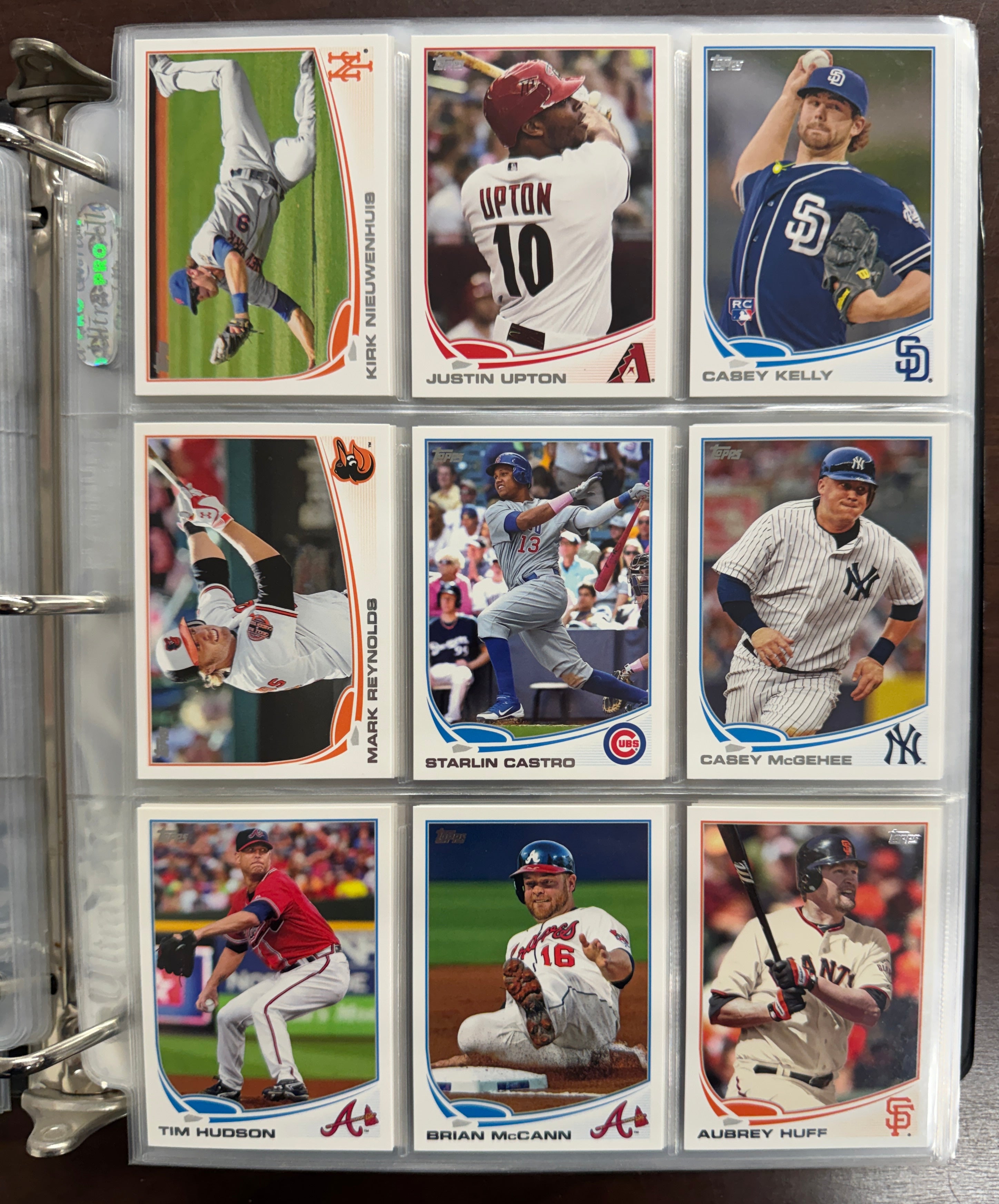 2013 Topps Baseball Set with Topps Binder NM