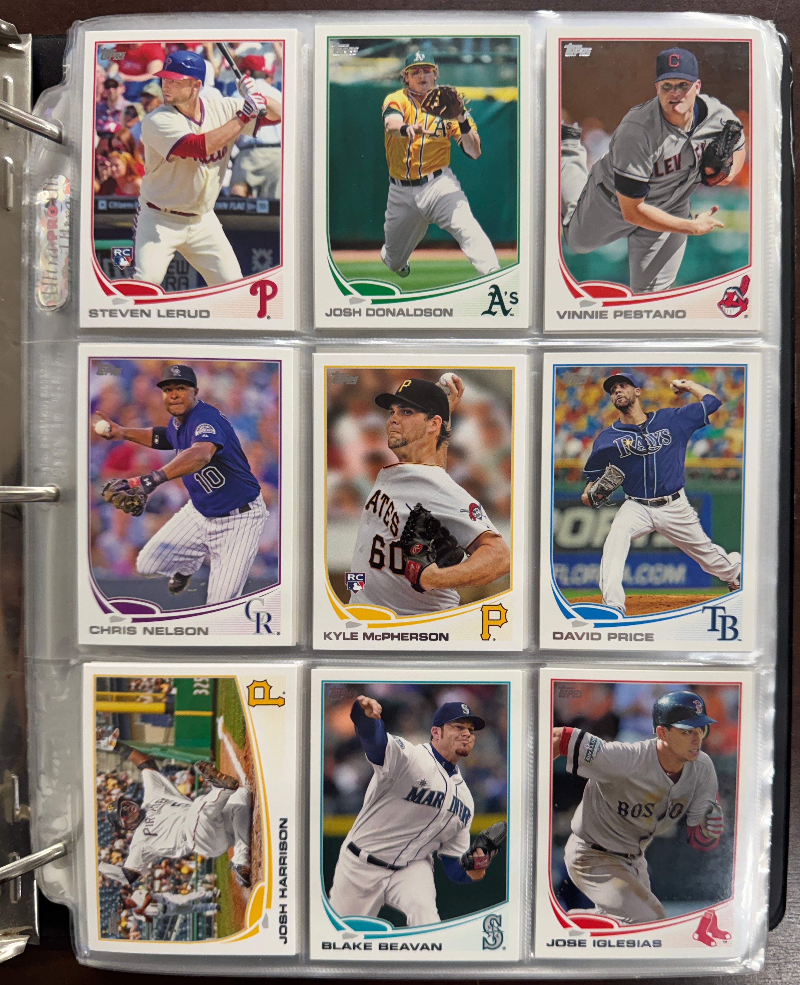 2013 Topps Baseball Set with Topps Binder NM