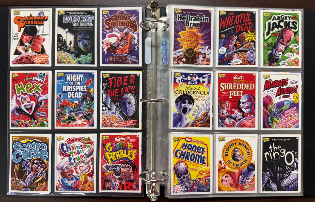 2011/12 Wax Eye Cereal Killers Series 1-2 Complete Sets (110)