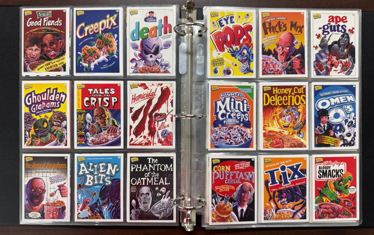 2011/12 Wax Eye Cereal Killers Series 1-2 Complete Sets (110)