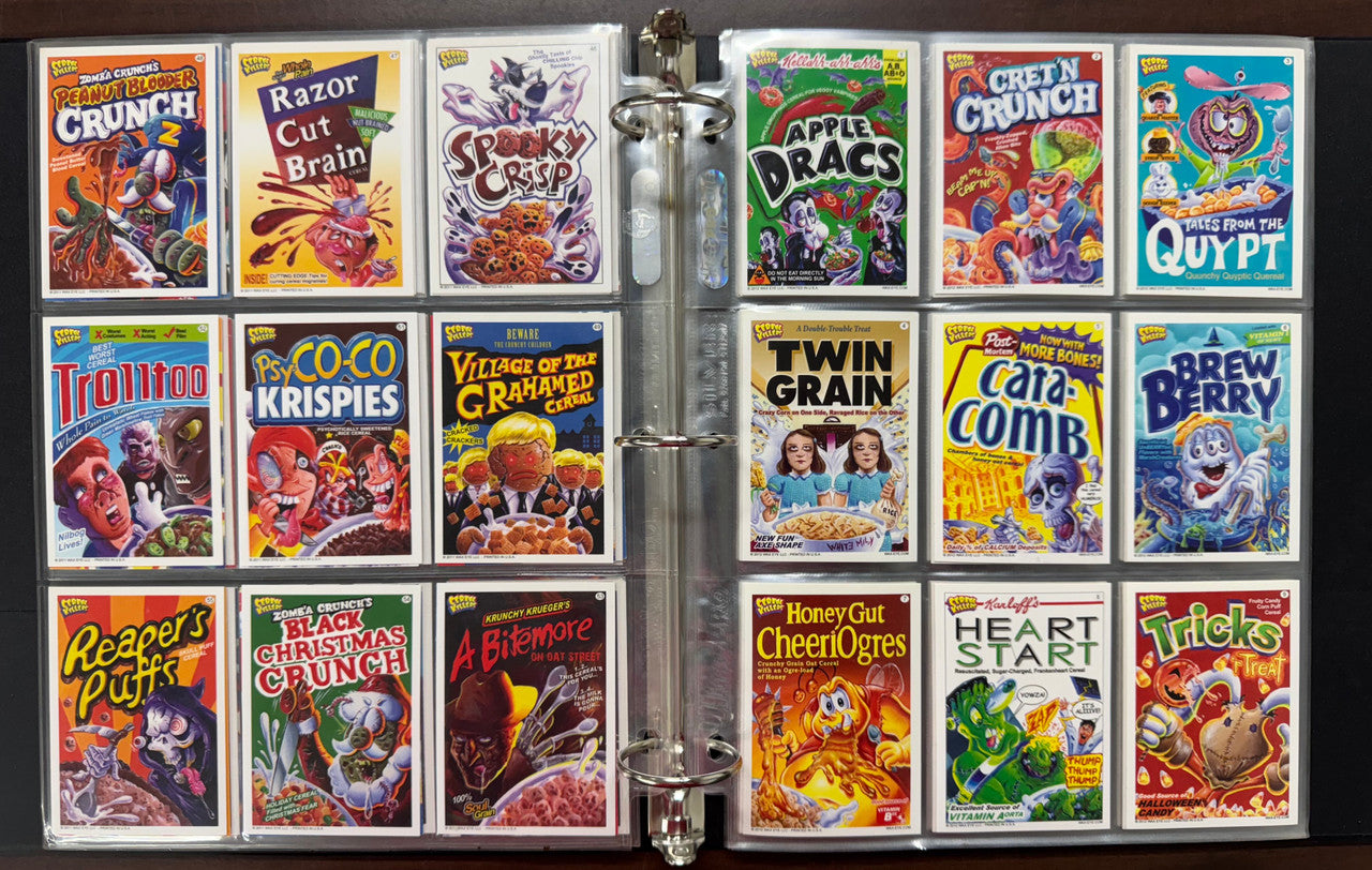 2011/12 Wax Eye Cereal Killers Series 1-2 Complete Sets (110)