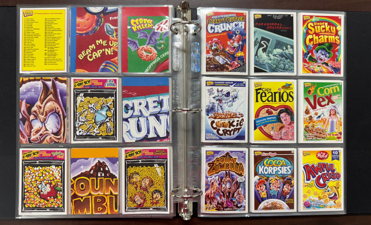 2011/12 Wax Eye Cereal Killers Series 1-2 Complete Sets (110)