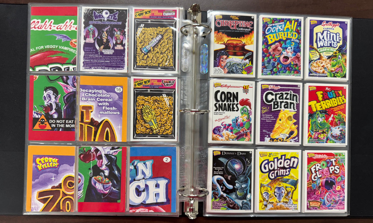 2011/12 Wax Eye Cereal Killers Series 1-2 Complete Sets (110)