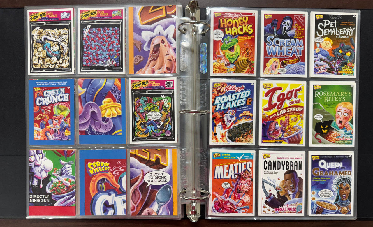2011/12 Wax Eye Cereal Killers Series 1-2 Complete Sets (110)