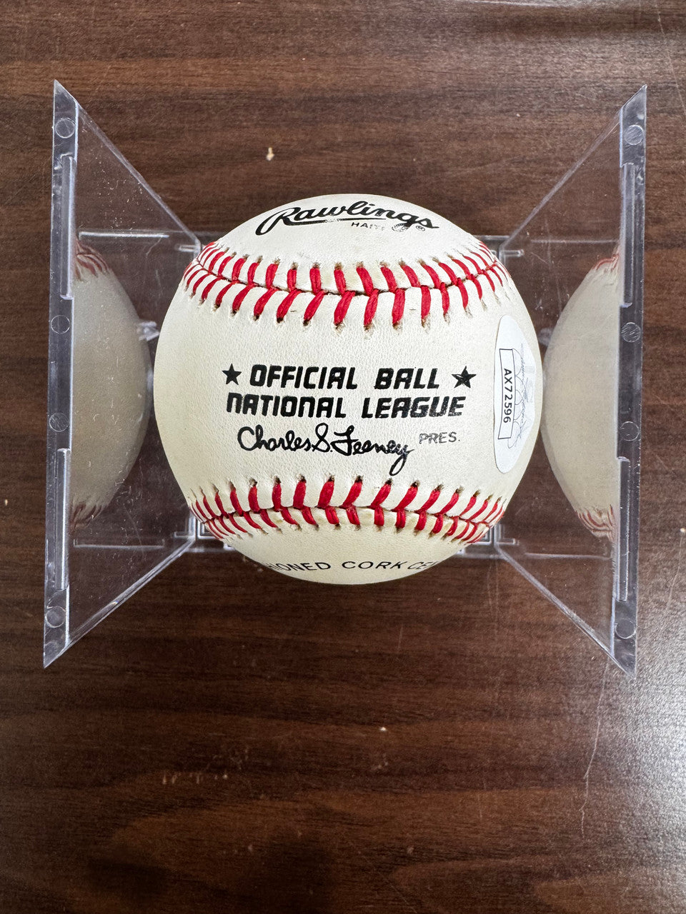 Mike Schmidt Signed Autographed Rawlings ONL Baseball JSA *596