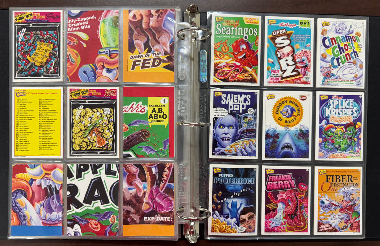 2011/12 Wax Eye Cereal Killers Series 1-2 Complete Sets (110)