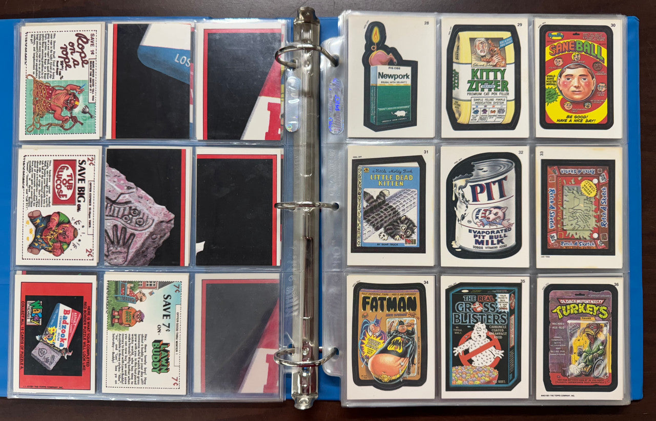 Topps Wacky Packages Card Sets, 1991, 2008 Series 1, 2018 Go To The Movies