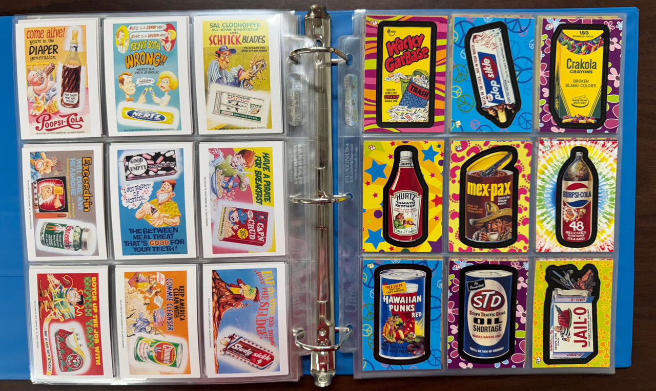 Topps Wacky Packages Card Sets, 1991, 2008 Series 1, 2018 Go To The Movies