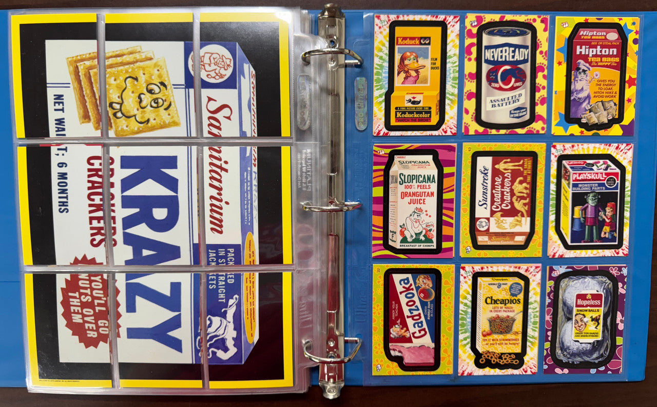 Topps Wacky Packages Card Sets, 1991, 2008 Series 1, 2018 Go To The Movies