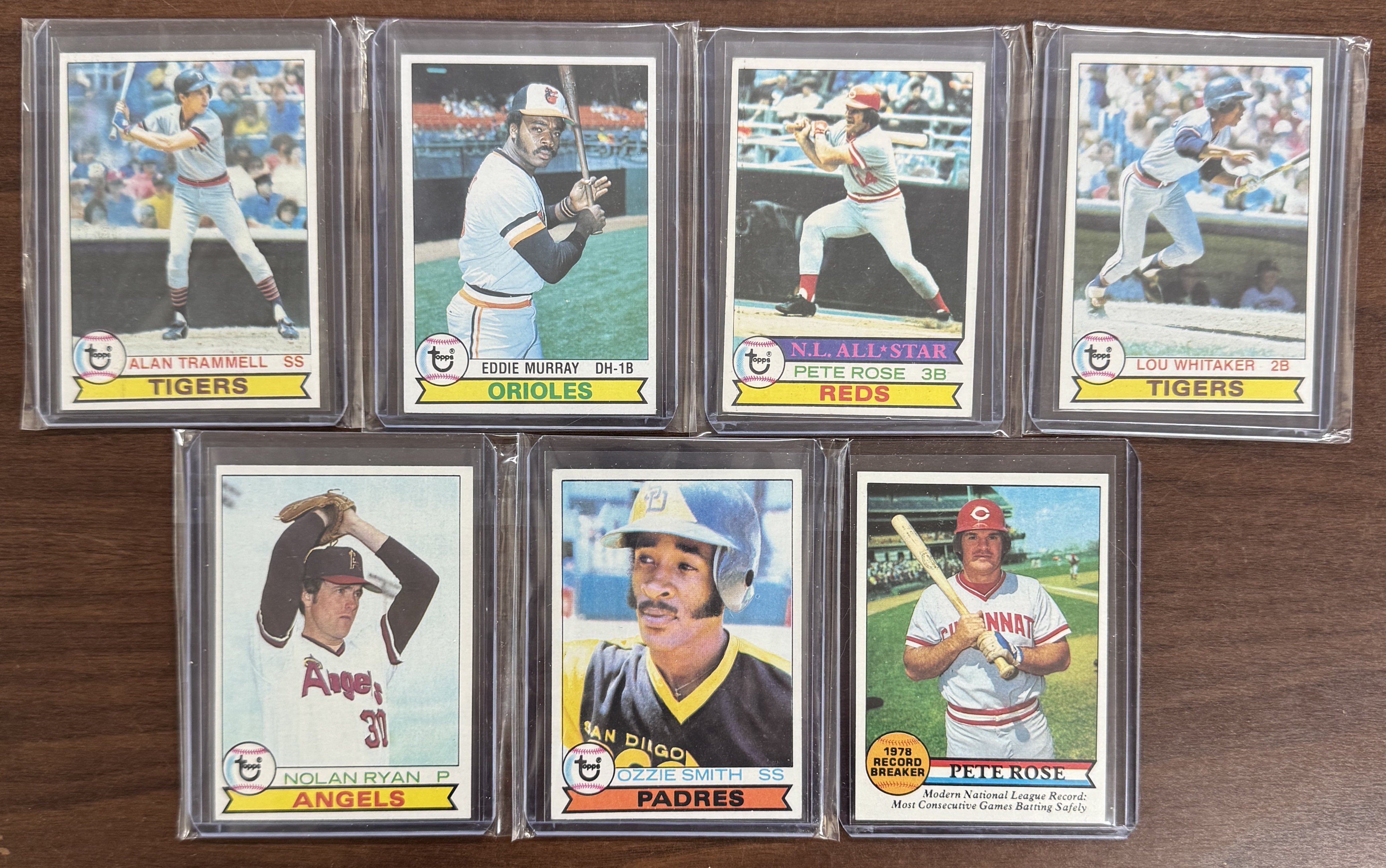1979 Topps Baseball Complete Set (726) NM Sleeved