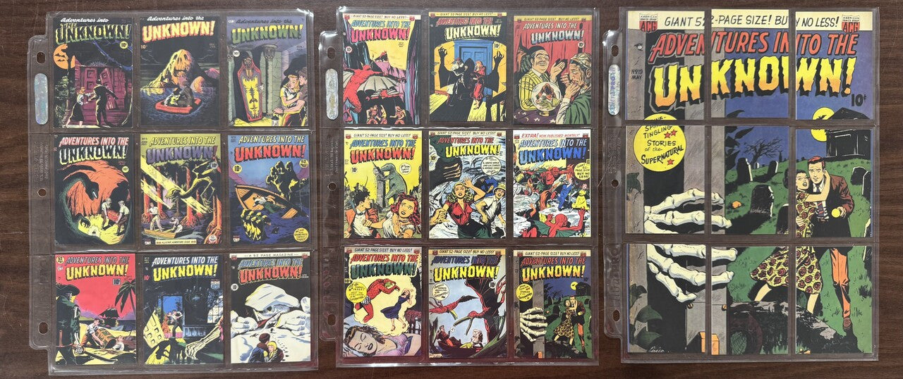 2016 Cult Stuff Adventures Into The Unknown Complete Card Set (27)