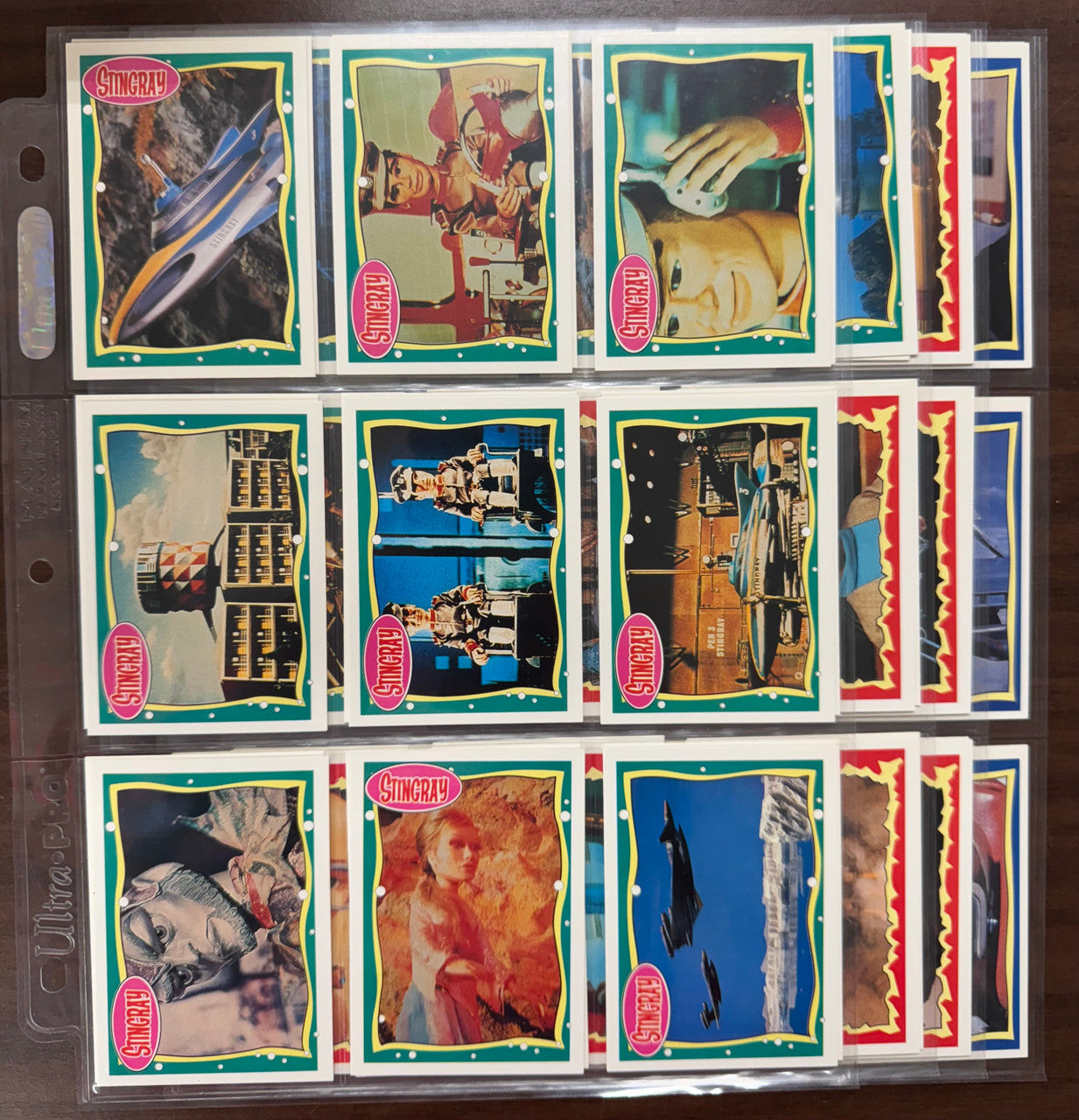 1993 ITC Gerry Anderson Thunderbirds Stingray Complete Card Set (66) NM