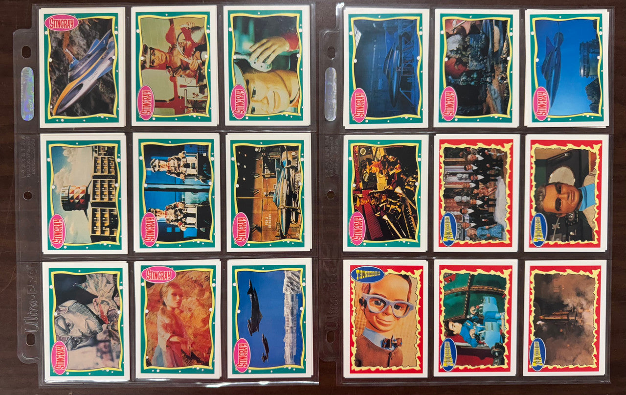 1993 ITC Gerry Anderson Thunderbirds Stingray Complete Card Set (66) NM