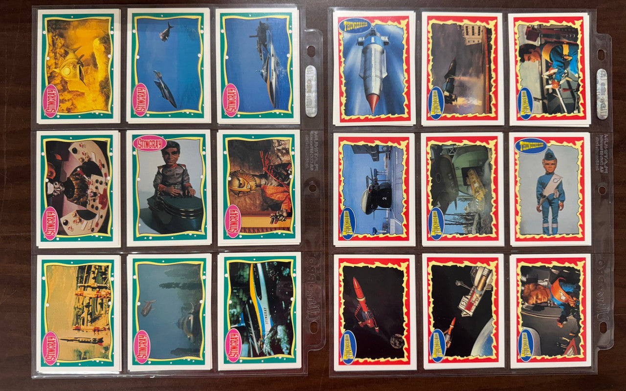 1993 ITC Gerry Anderson Thunderbirds Stingray Complete Card Set (66) NM