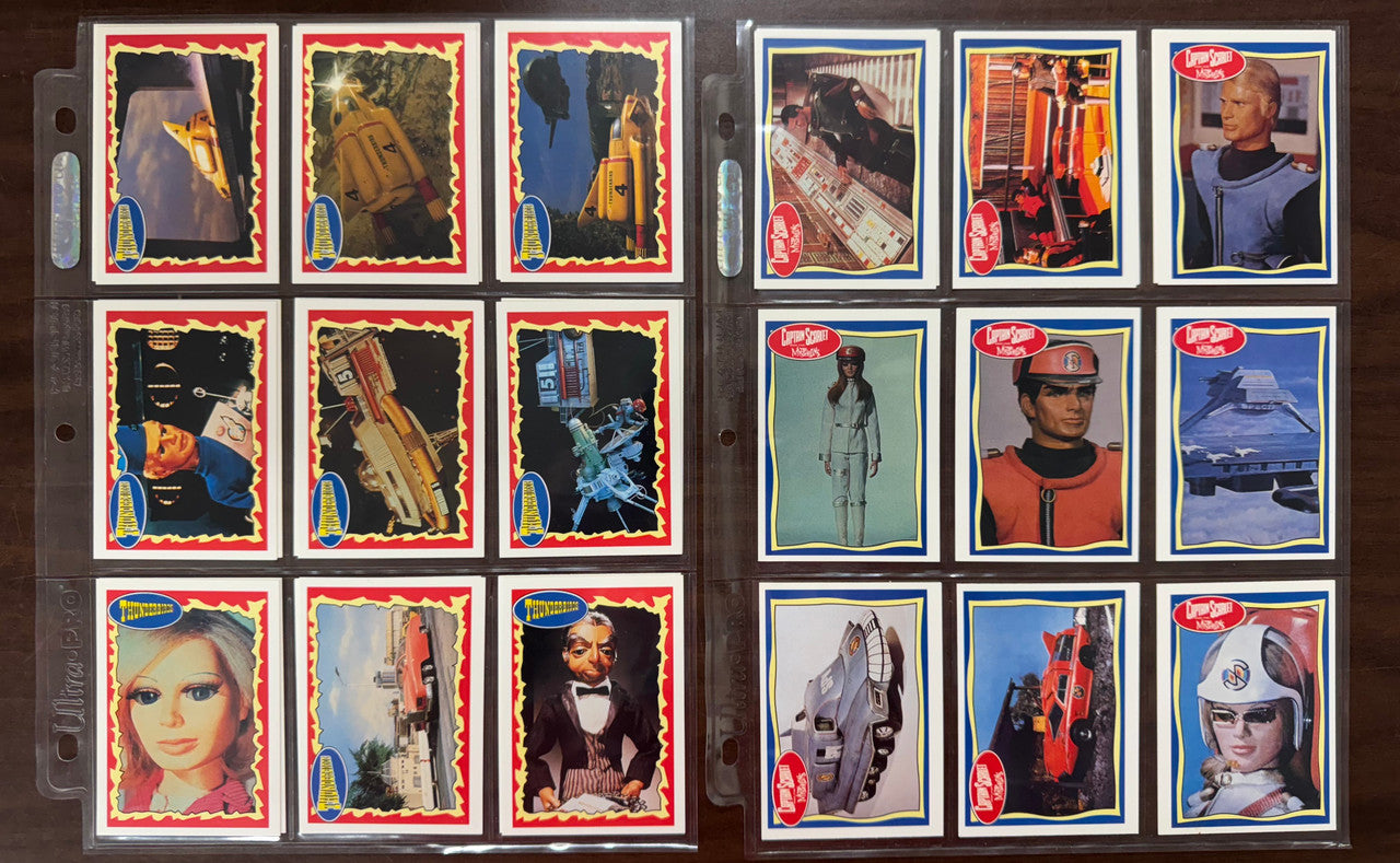 1993 ITC Gerry Anderson Thunderbirds Stingray Complete Card Set (66) NM