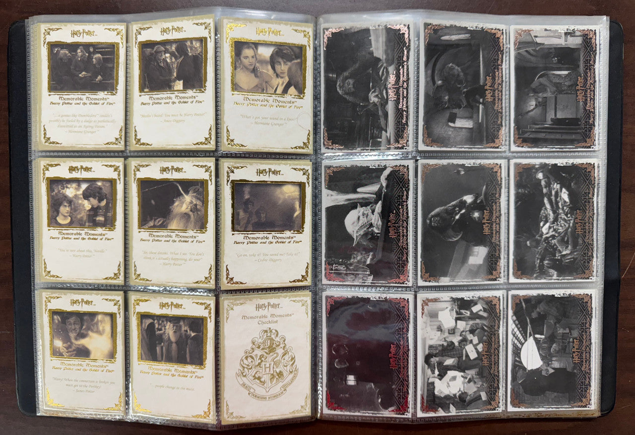 2006/09 Artbox Harry Potter Memorable Momments Series 1-2 Complete Sets (144)