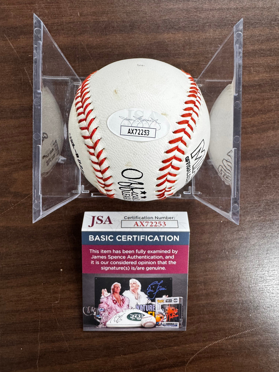 George Kell Signed Autographed MAG Official League Baseball JSA