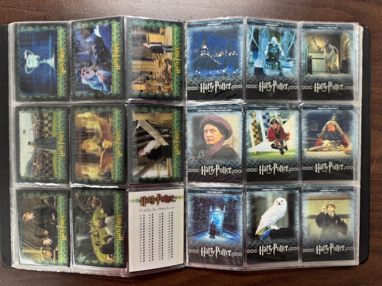 2007/08 Artbox The World of Harry Potter 3D Series 1-2 Complete Sets (144)