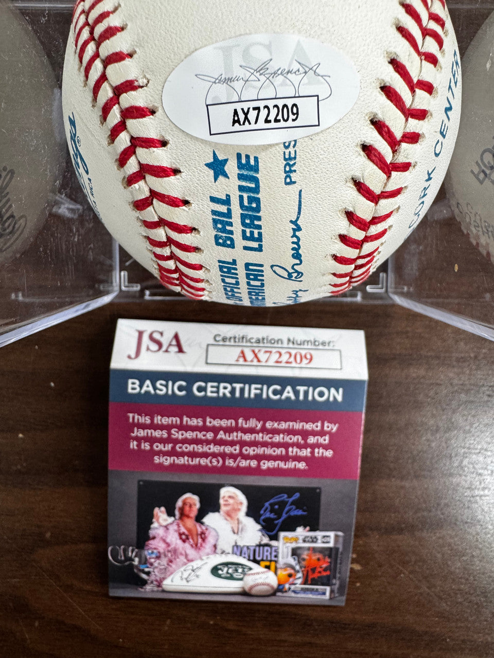 Don Sutton Signed Autographed Rawlings OAL Baseball JSA *209