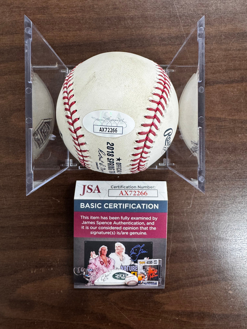 Lee Smith Signed Autographed '18 Spring Training Official Baseball JSA