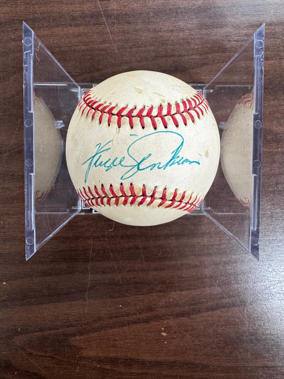 Fergie Jenkins Signed Autographed Rawlings OAL Baseball JSA *267
