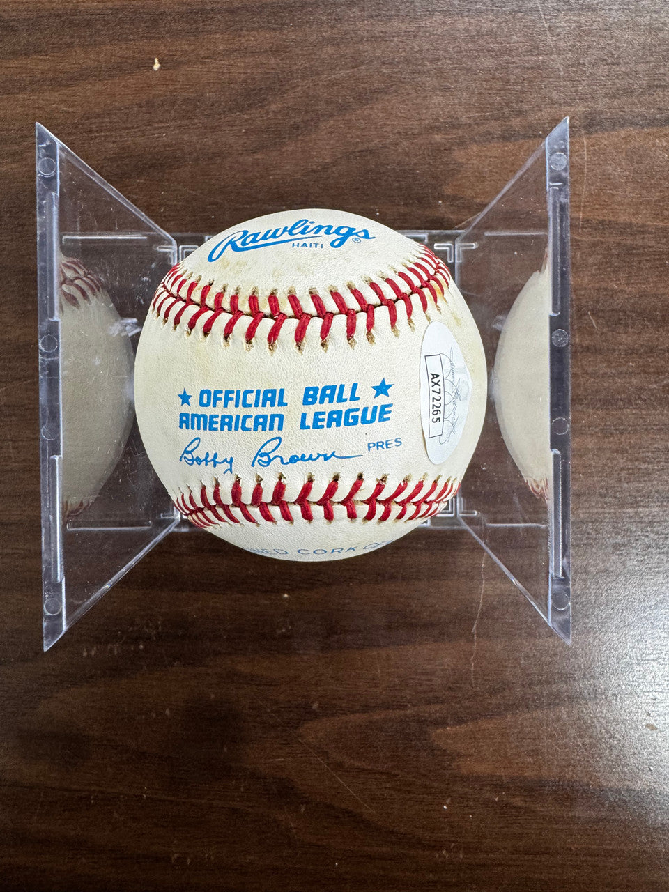Jim Rice Signed Autographed Rawlings OAL Baseball JSA *265