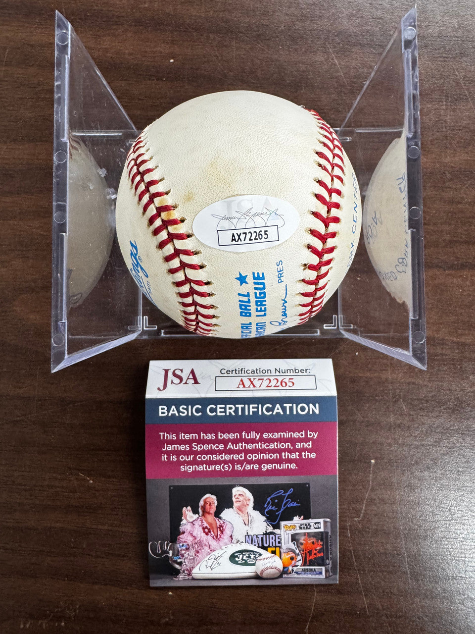 Jim Rice Signed Autographed Rawlings OAL Baseball JSA *265