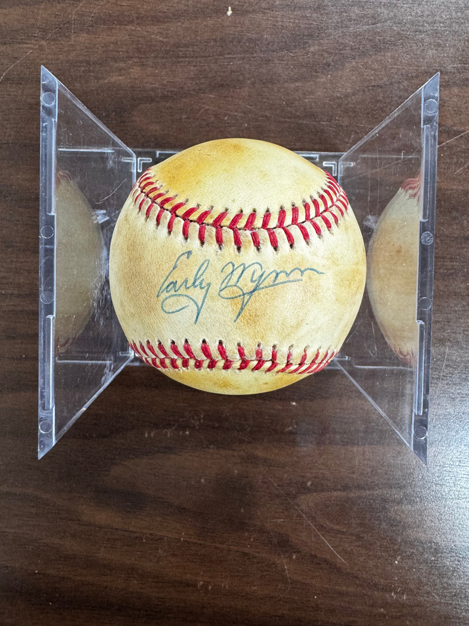 Early Wynn Signed Autographed Rawlings OAL Baseball JSA *216