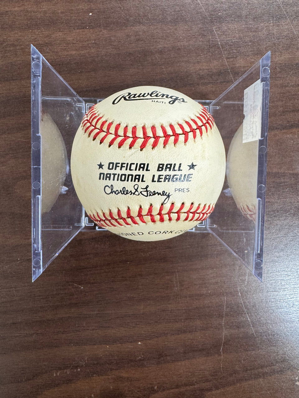Enos "Country" Slaughter Signed Autographed Rawlings ONL Baseball