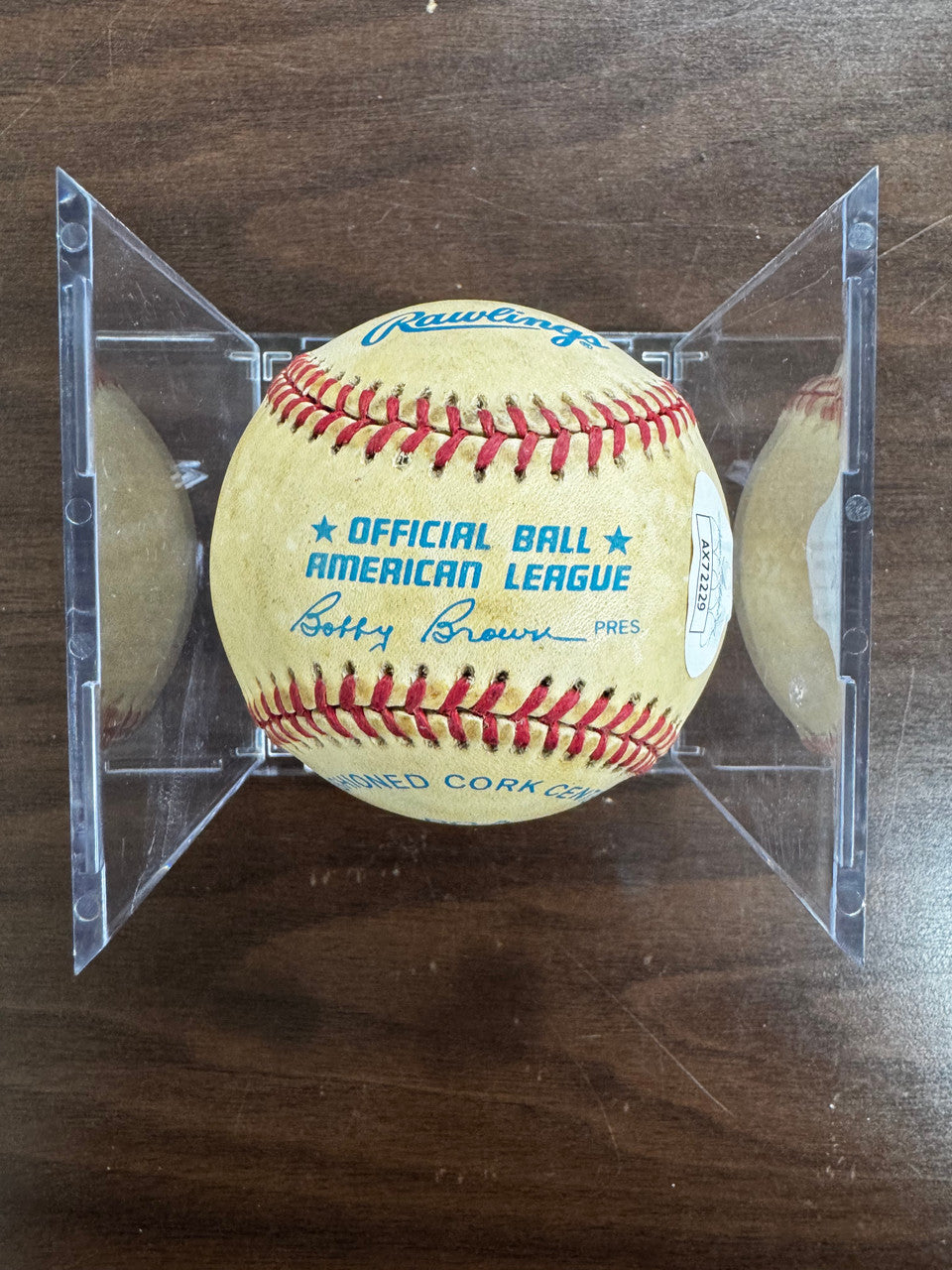 Dennis Eckersley Signed Autographed Rawlings OAL Baseball JSA *229