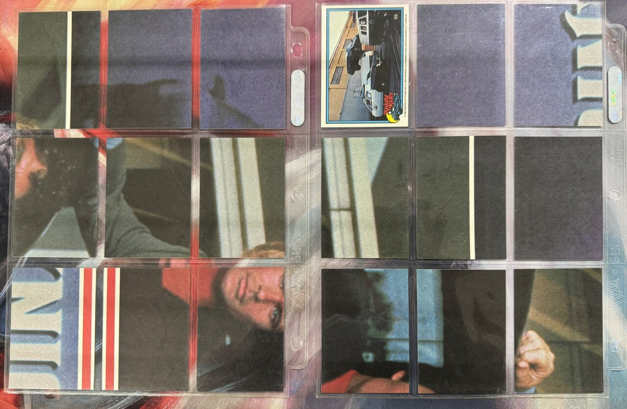 1982 Donruss Knight Rider Complete Card Set (55) NM