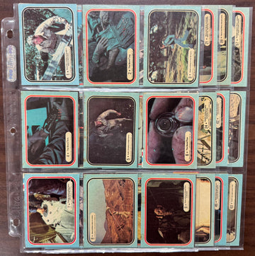 1975 Donruss The Six Million Dollar Man Complete Card Set (66) EX