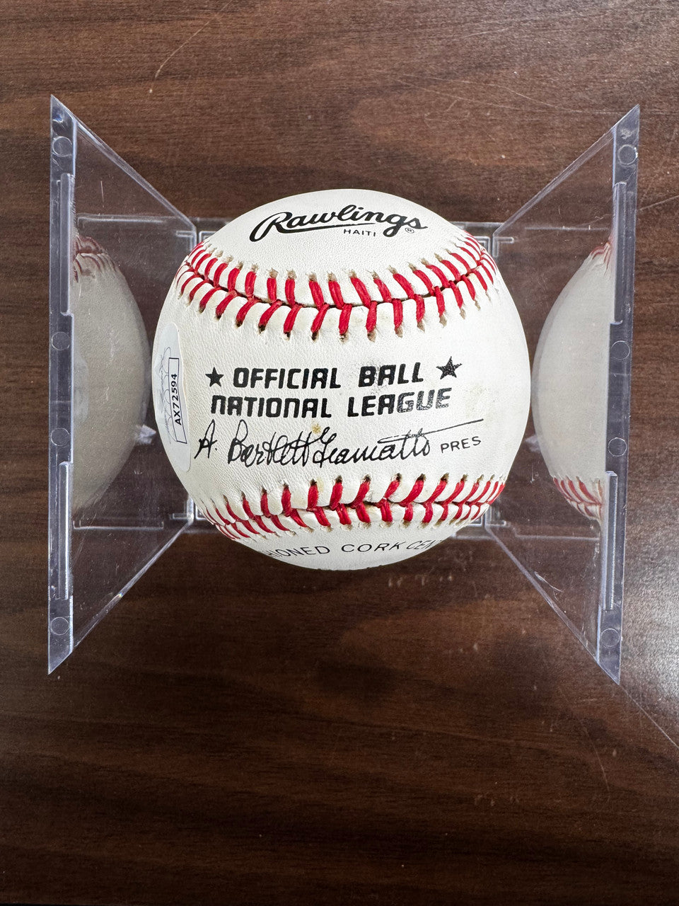 Johnny Bench Signed Autographed Rawlings ONL Baseball JSA *594