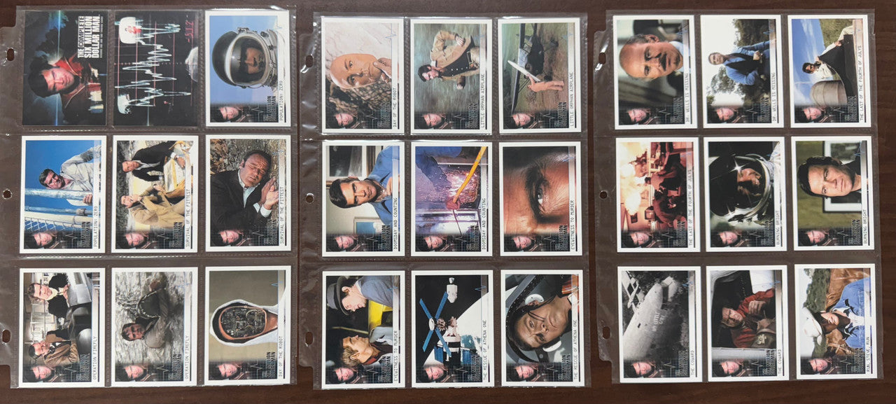 2004 Rittenhouse The Six Million Dollar Man Complete Card Set (72)