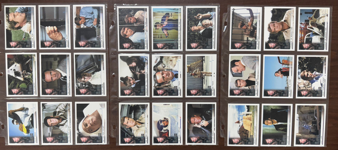 2004 Rittenhouse The Six Million Dollar Man Complete Card Set (72)