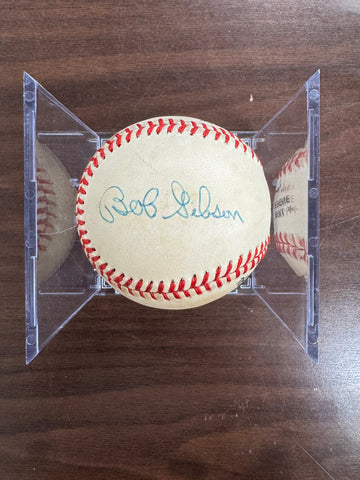 Bob Gibson Signed Autographed Rawlings ONL Baseball JSA *663
