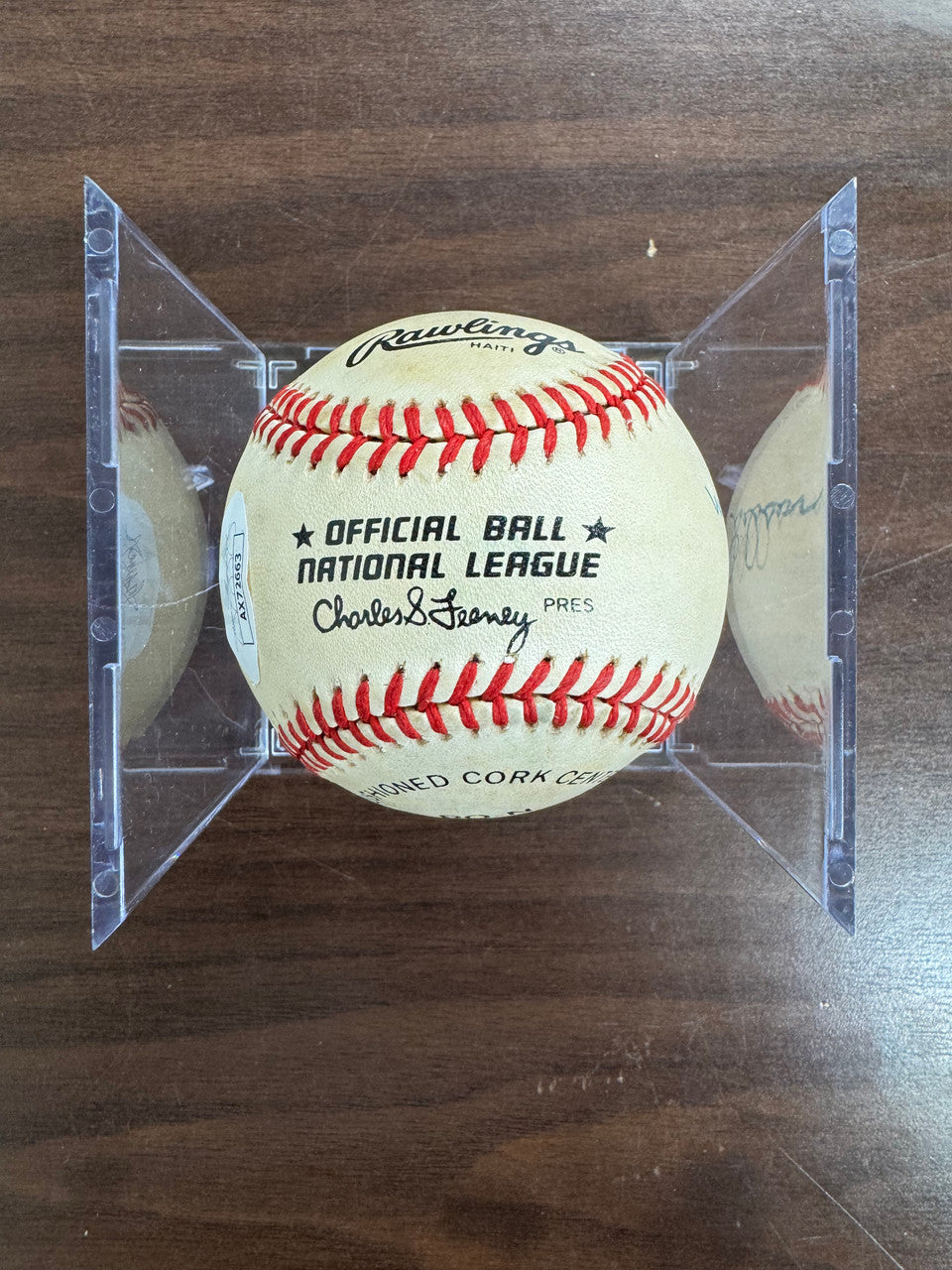 Bob Gibson Signed Autographed Rawlings ONL Baseball JSA *663