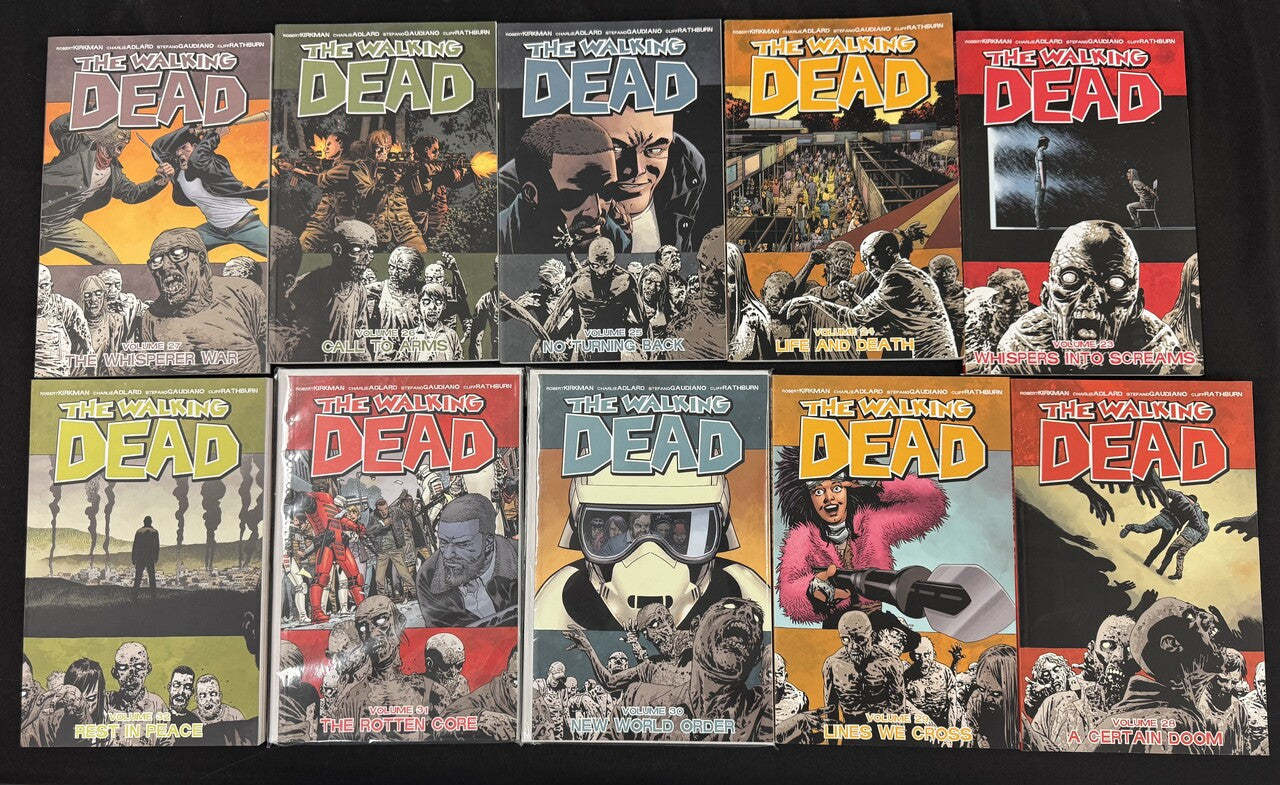The Walking Dead Complete Series Volumes 1-32 Plus Bonus Volumes
