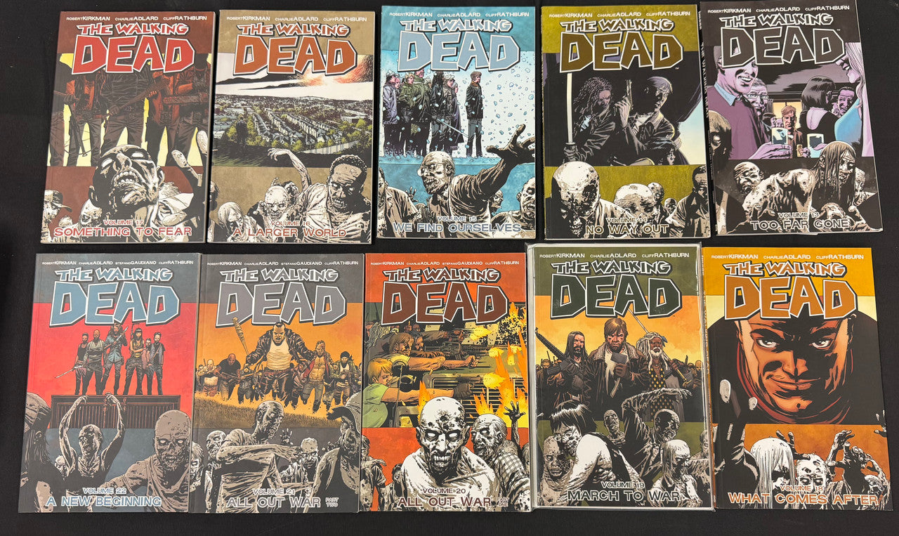 The Walking Dead Complete Series Volumes 1-32 Plus Bonus Volumes
