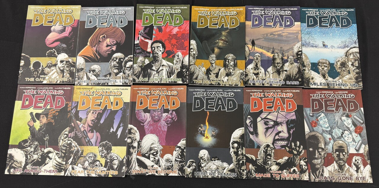 The Walking Dead Complete Series Volumes 1-32 Plus Bonus Volumes