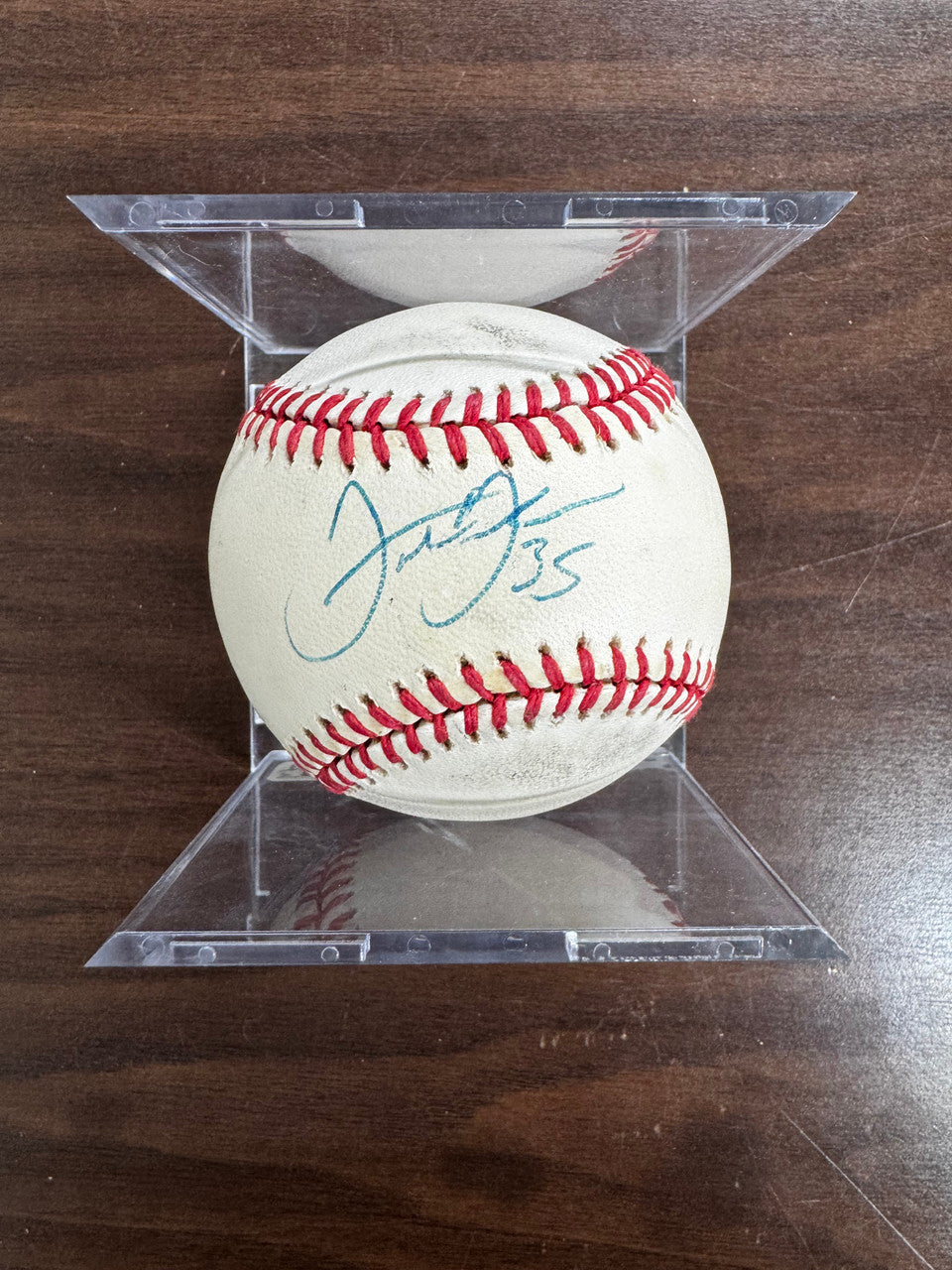 Frank Thomas Signed Autographed Rawlings OAL Baseball JSA *670